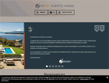 Tablet Screenshot of hotelpatagonico.cl